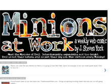 Tablet Screenshot of minionsatwork.com